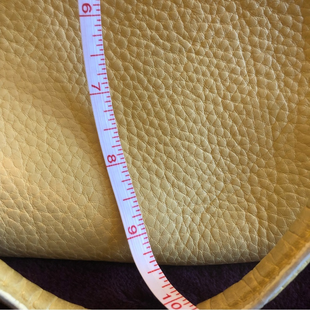 Cole Haan Leather Hand Held Bag, Yellow - Picture 16 of 16
